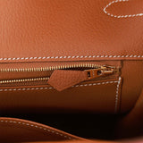 Hermès - Birkin 40 in Togo Gold leather Brown ref.1015728 - Joli Closet