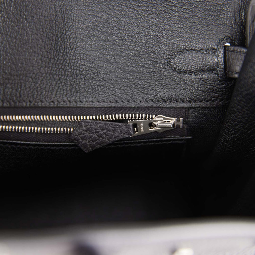 Hermès 25cm Birkin Black Togo Palladium Hardware – Privé Porter