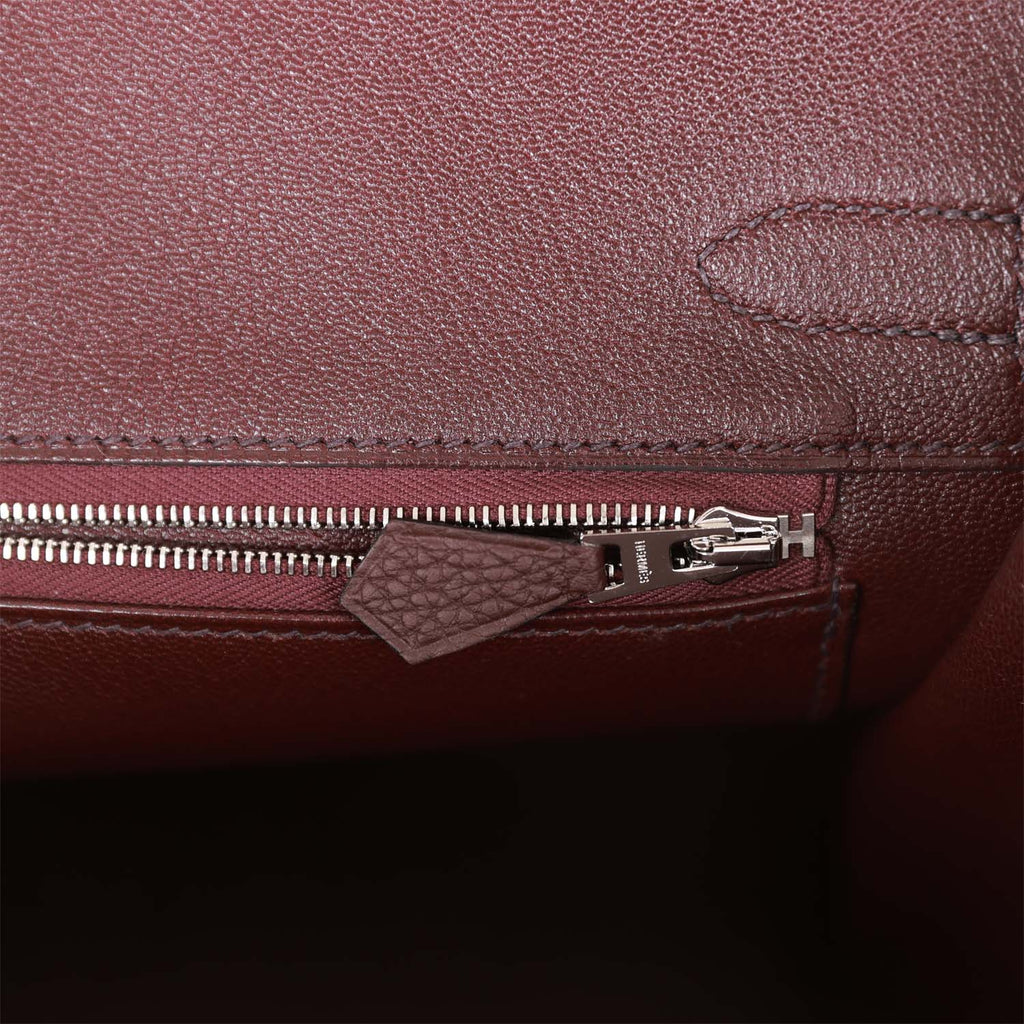 Hermes Birkin 30 Rouge Sellier Togo Palladium Hardware – Madison
