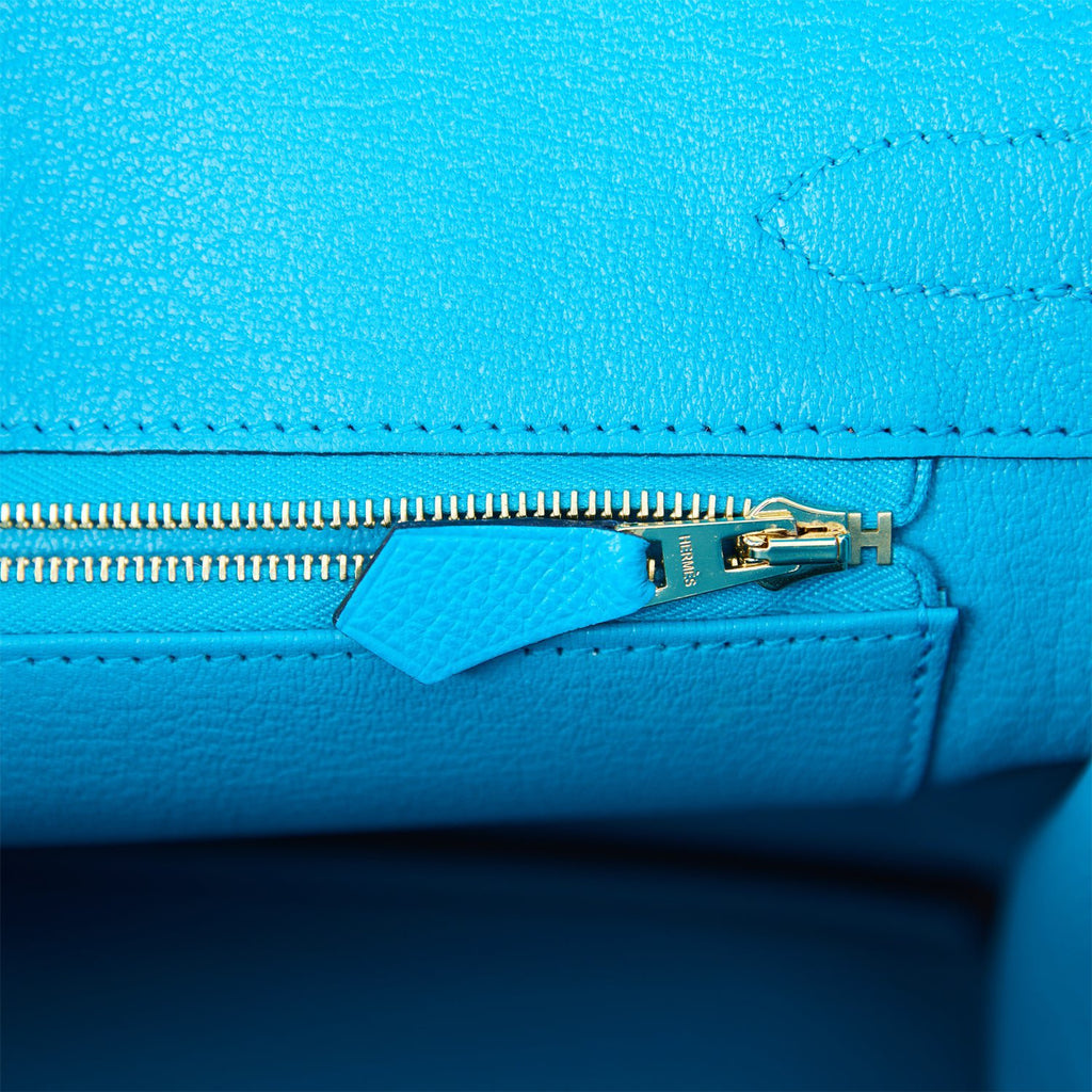 Hermes Birkin 30 Bleu Saphir Epsom Gold Hardware #X - Vendome
