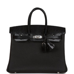 Hermes Birkin 25 lizard handbag - ShopStyle Shoulder Bags