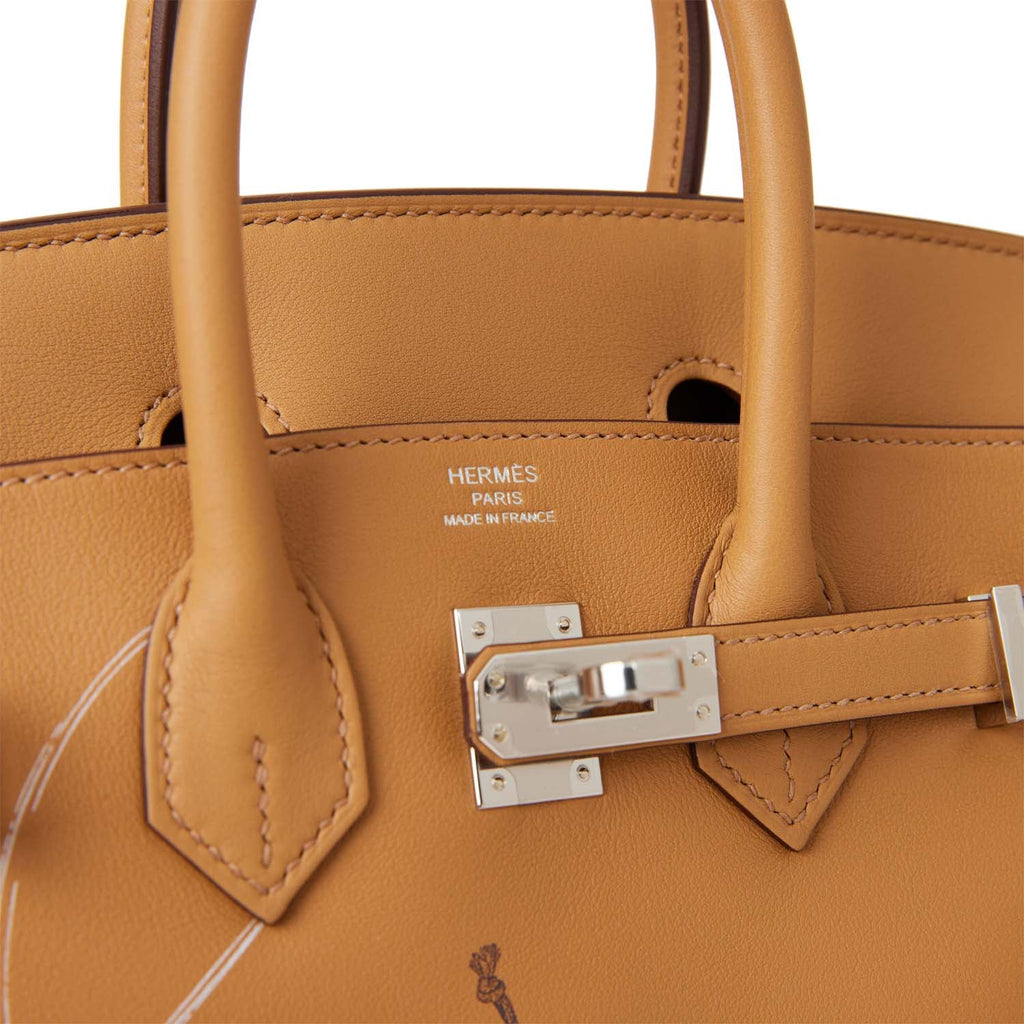 Hermès Rare & Exceptional Hermes Birkin Handbag 25 LIMITED EDITION IN &  OUT IN SWIFT BISCUIT LEATHER-100636 Beige ref.855526 - Joli Closet