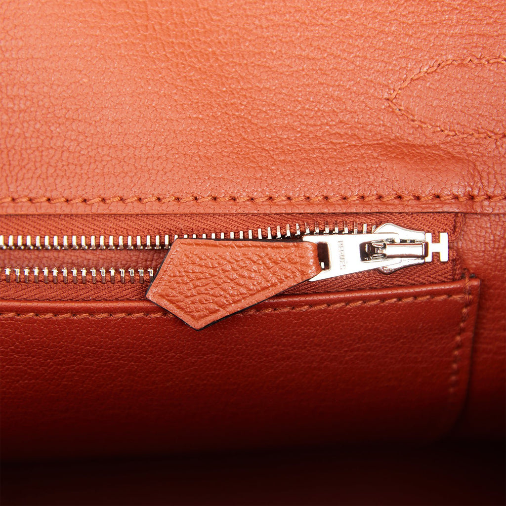 Orange H Swift Micro Birkin 15 Palladium Hardware, 2011, New York Handbags  & Accessories September 2022, 2022