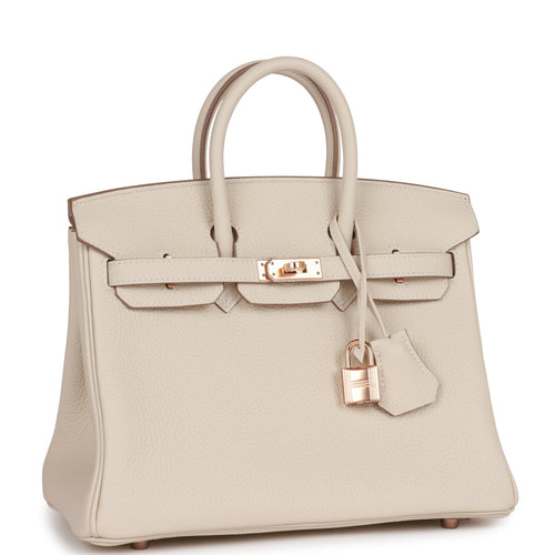Hermes Special Order HSS Birkin 25 Bag Vert Cypress Togo Leather with Rose  Gold Hardware | Mightychic