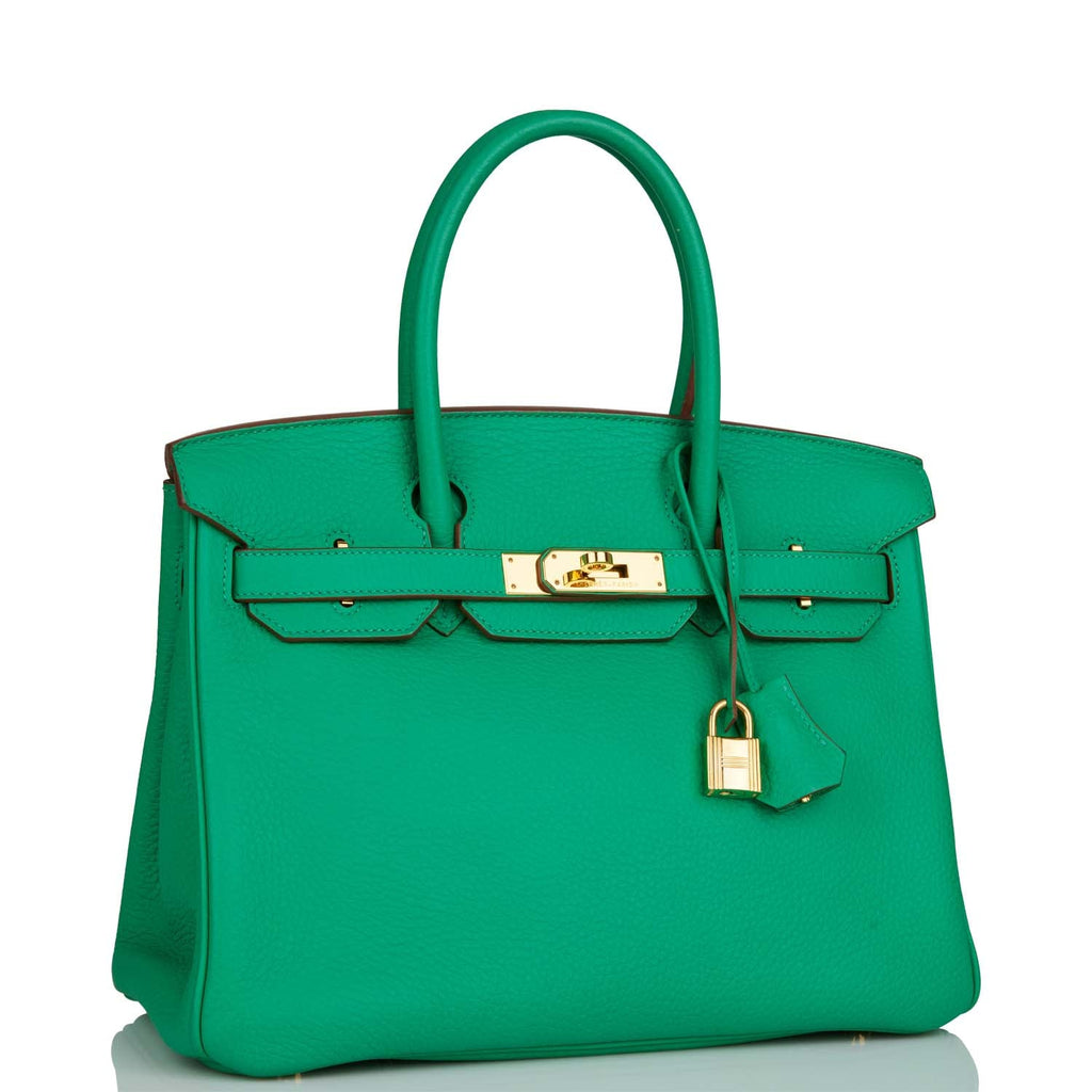 Image of Kiwi leather with olive green interior Kelly bag, Hermes