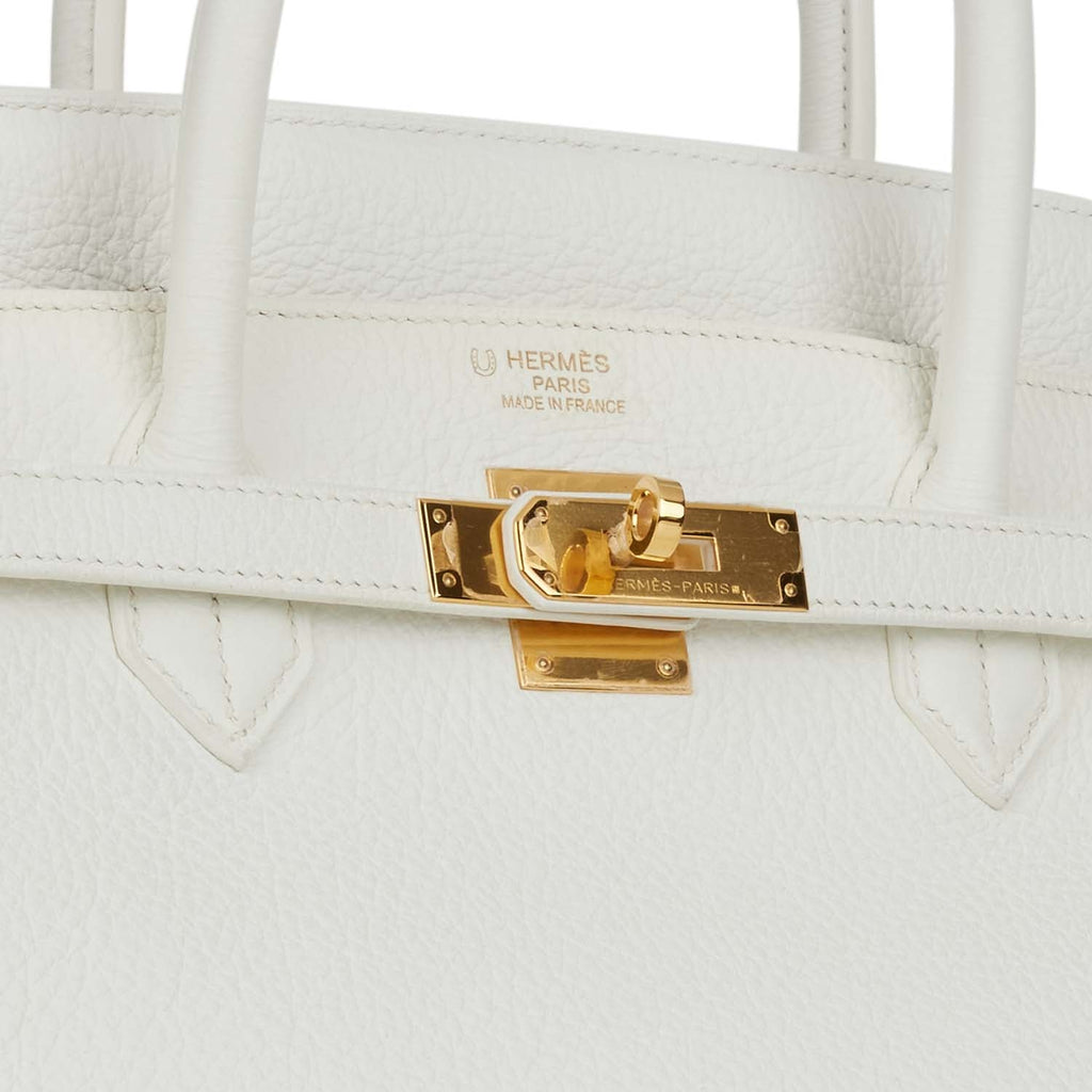 Pre-owned Hermes Hermès Orange Togo Leather With Gold Hardware Birkin 40  Bag In Default Title
