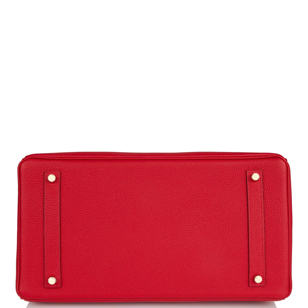 Hermès Birkin 35 Rouge Casaque Red Bag GHW