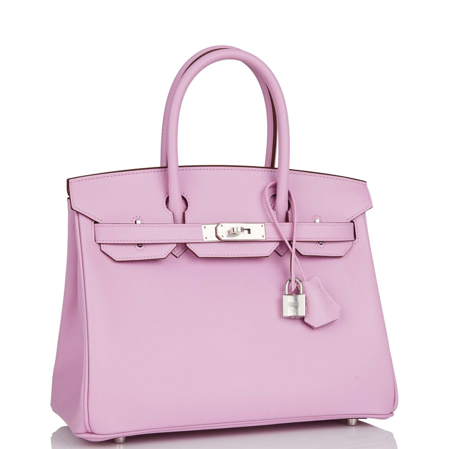 Hermes Birkin 30 Mauve Sylvestre Epsom Palladium Hardware – Madison ...