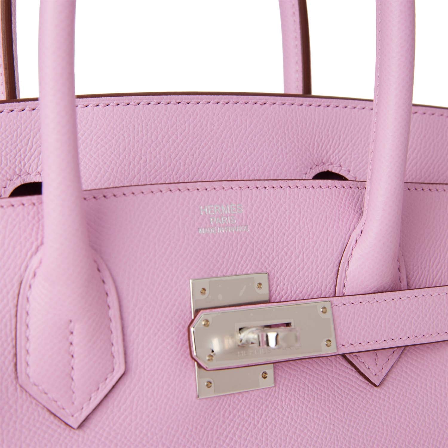 Hermes Birkin 30 Mauve Sylvestre Epsom Palladium Hardware – Madison ...