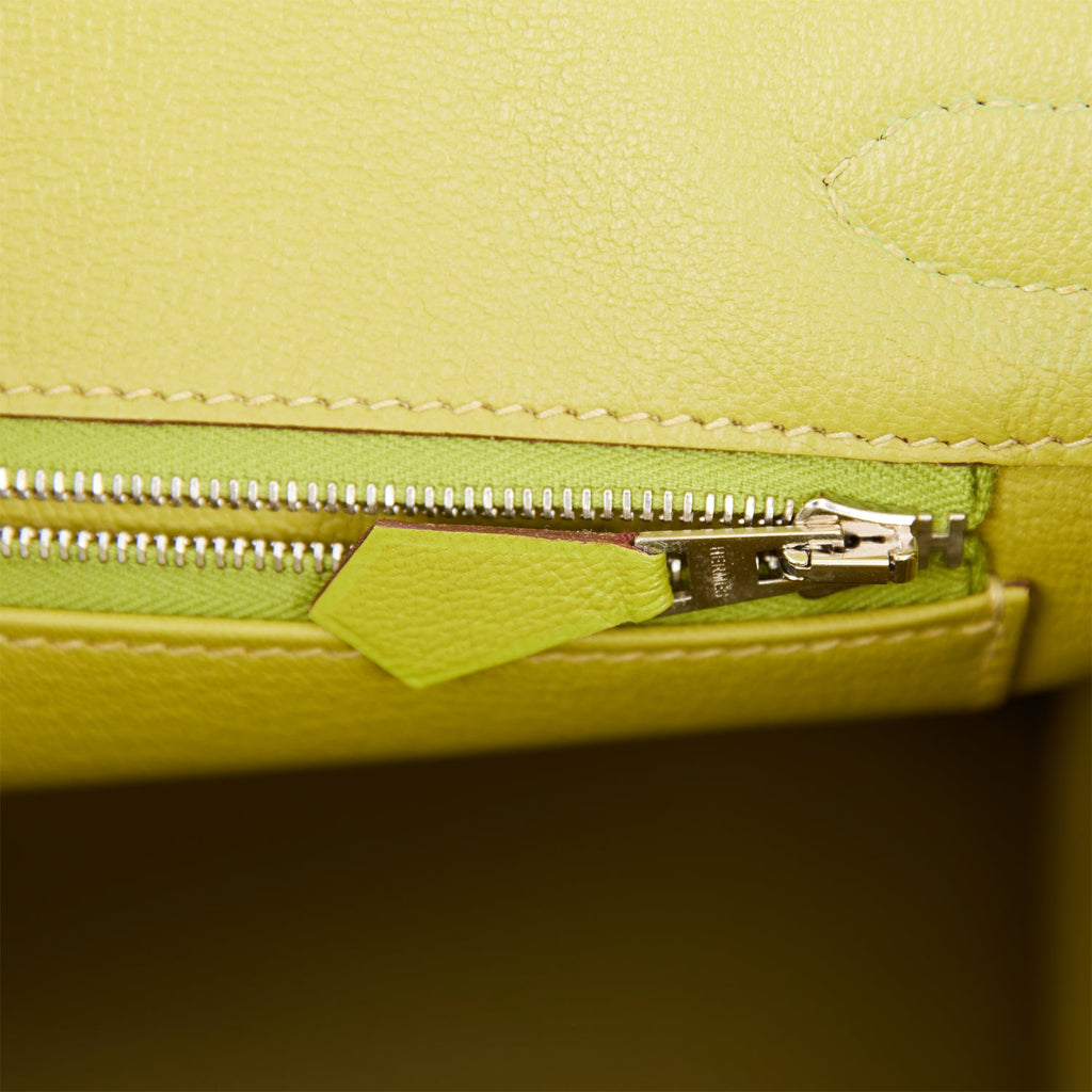Hermes Birkin HAC anise green with gold hardware Chevre leather - Favoloso  Diamonds
