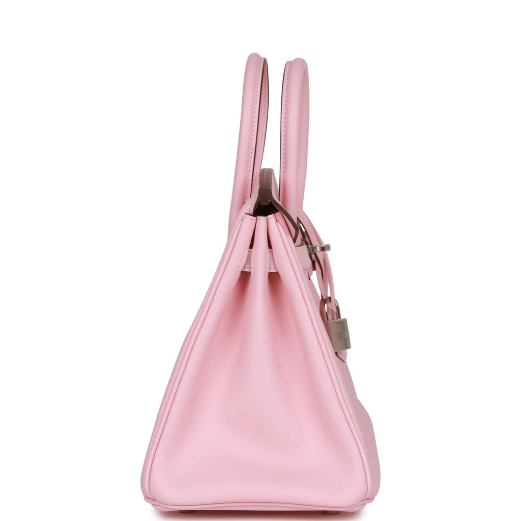 New] Hermès Rose Sakura Swift Birkin 25cm Palladium Hardware – The