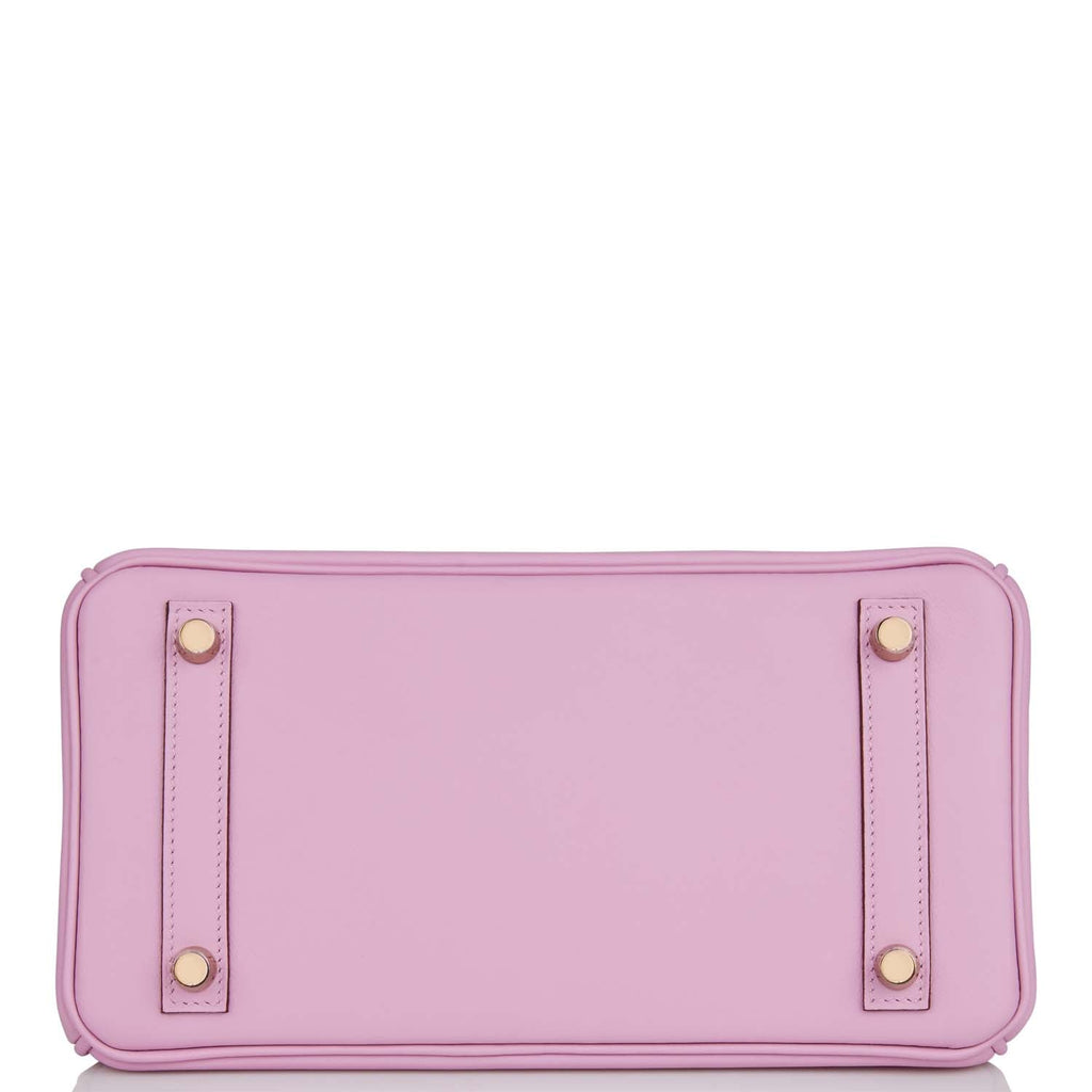 Hermes Birkin Handbag Pink Swift with Rose Gold Hardware 25 Pink 21186242
