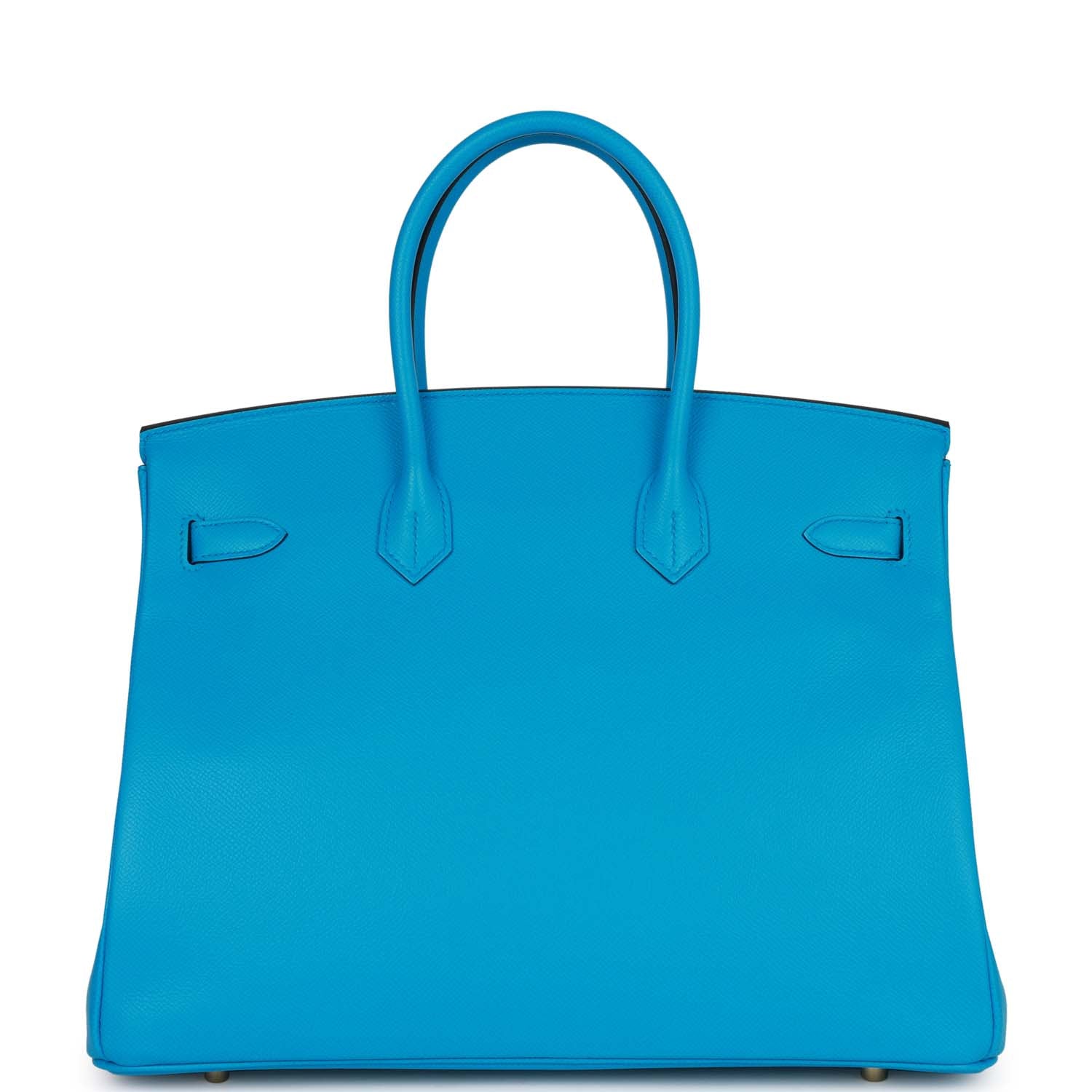 Hermes Birkin 35 Bleu Frida Epsom Gold Hardware – Madison Avenue Couture