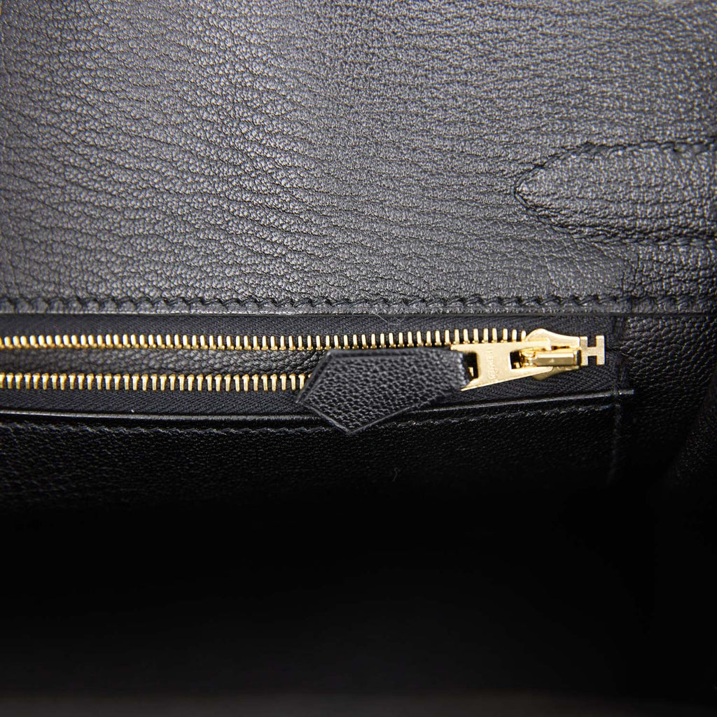 Hermes HSS Birkin 30 Craie and Gris Asphalte Epsom Brushed Gold Hardware –  Madison Avenue Couture