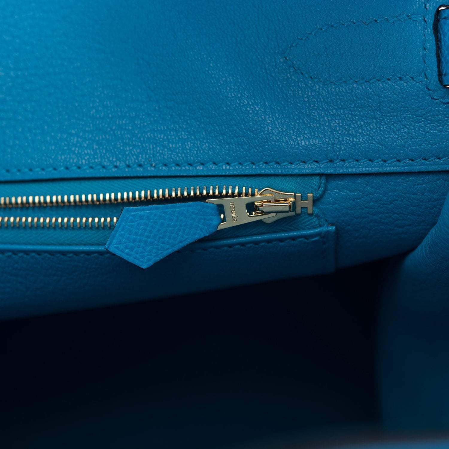 Hermes Bleu Frida Epsom Birkin 35cm Gold Hardware – Madison Avenue Couture