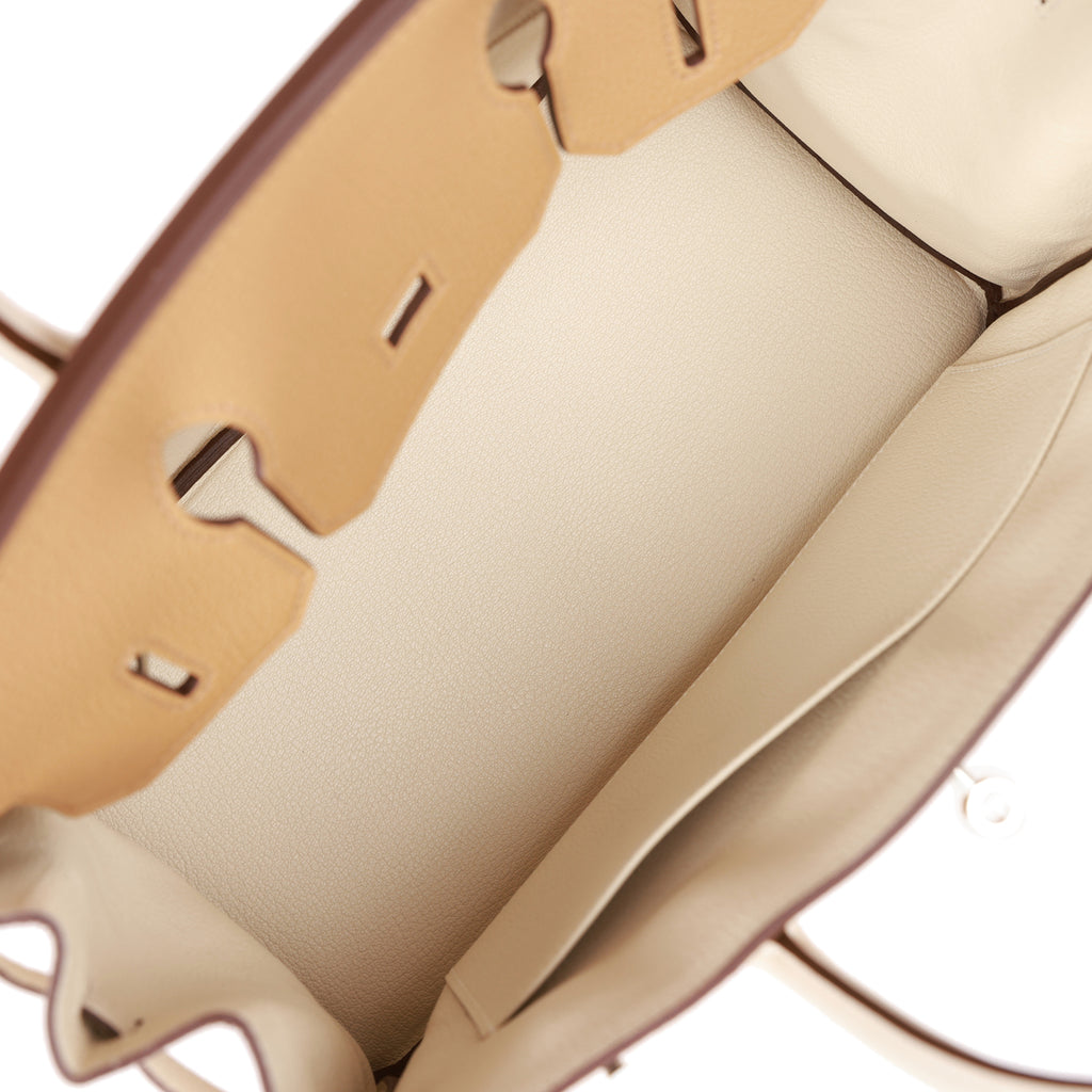 Hermès Chai Togo Birkin 25 Palladium Hardware, 2022 Available For