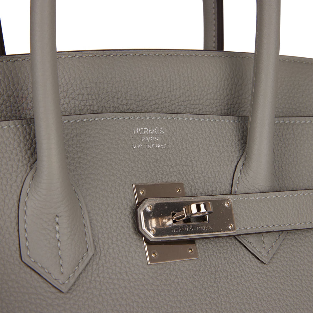 Hermès Horseshoe Stamped (HSS) Bicolor Gris Mouette and Bleu Electrique  Birkin 35cm of Togo Leather with Brushed Palladium Hardware, Handbags and  Accessories Online, Ecommerce Retail
