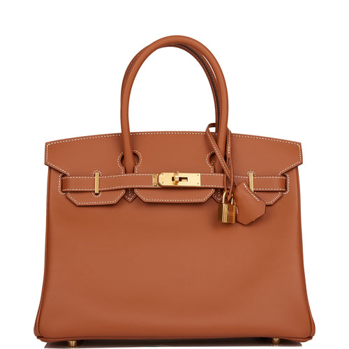 Hermes Birkin 30 Gold Jonathan Gold Hardware