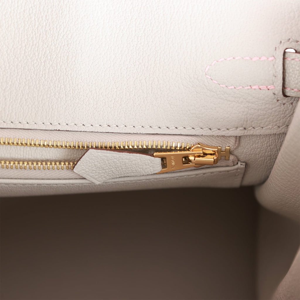 Hermès, Gris Perle Swift Birkin with Gold Hardware