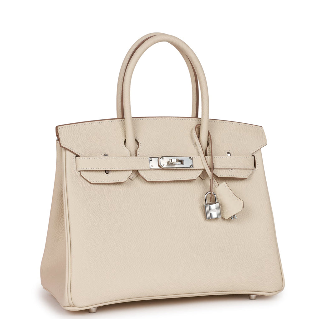 Hermes HSS Bi-Color Craie and Rouge Grenat Togo Permabrass Hardware –  Madison Avenue Couture