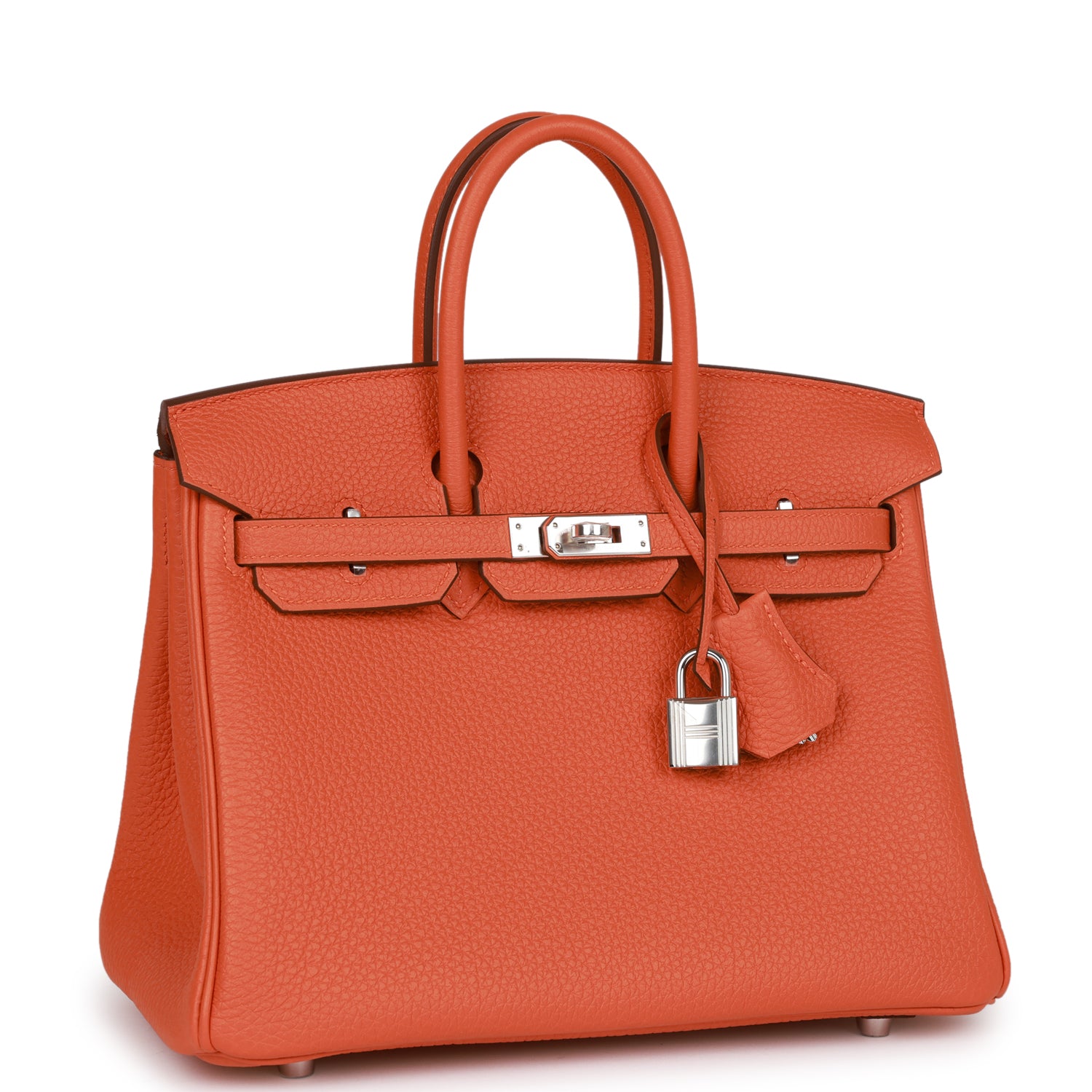 Hermes Birkin 25 Orange Togo Palladium Hardware – Madison Avenue Couture