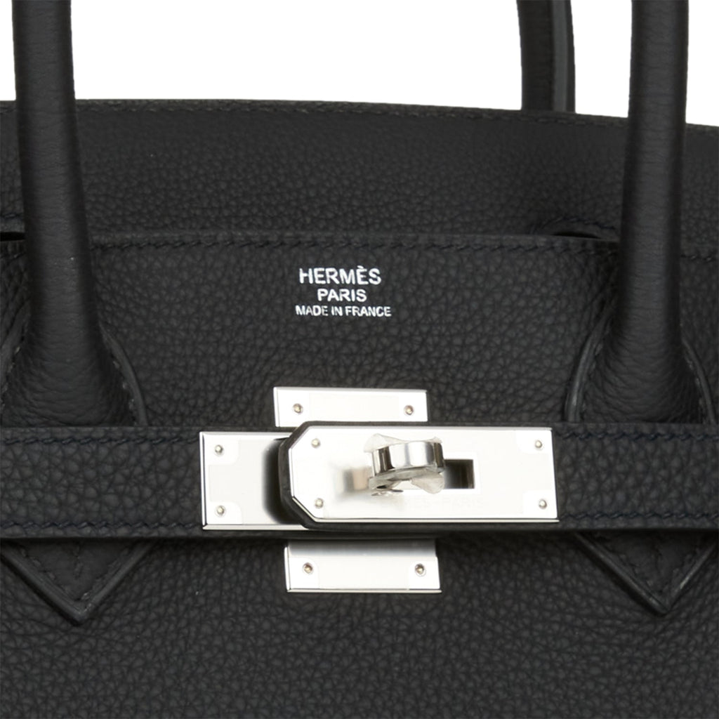 Hermès Birkin 30 Black Togo Palladium