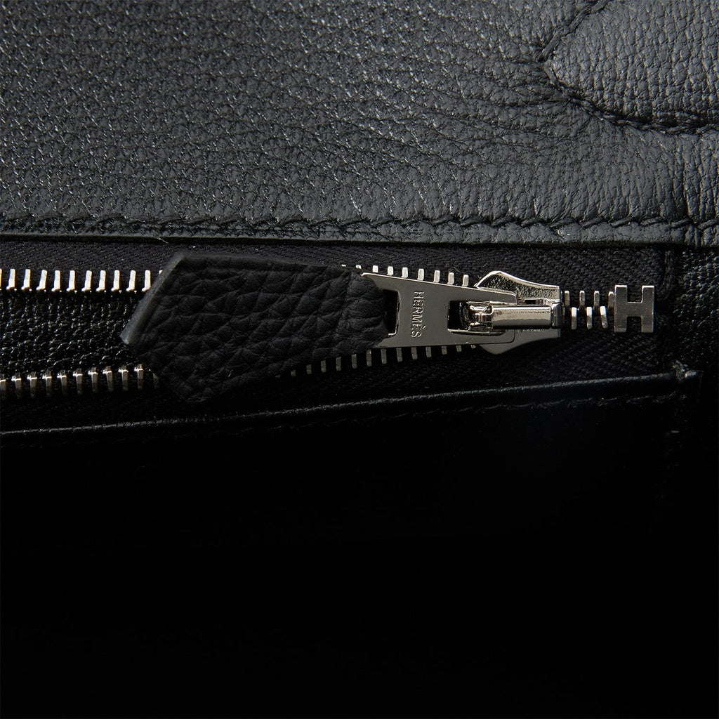 Hermès Birkin 30 Noir (Black) Togo Palladium Hardware PHW — The French  Hunter