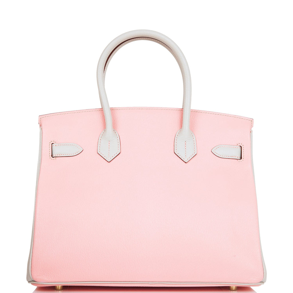 Hermès Birkin 30 HSS Bubblegum Pink And Gris Tourterelle Chevre Pallad