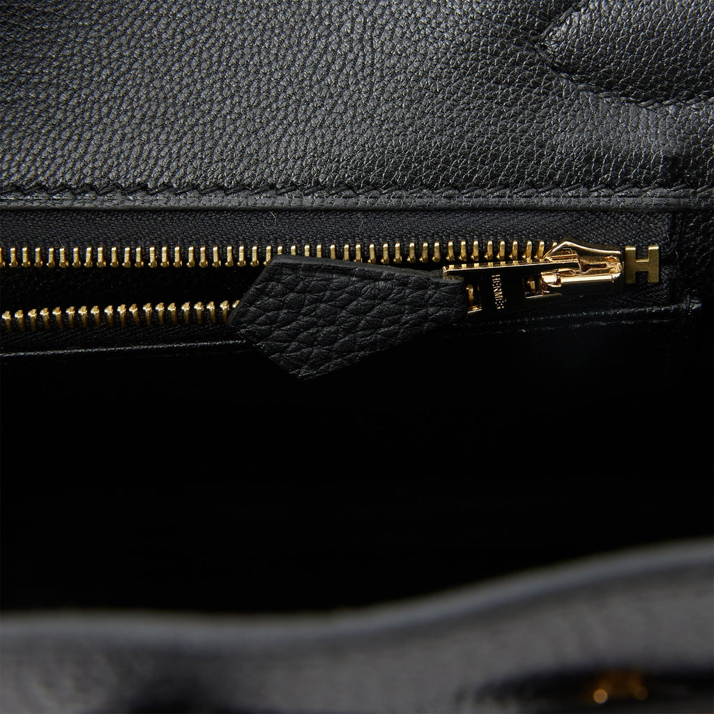 Hermes Black Togo Leather Birkin 30 with Gold Hardware – Lux