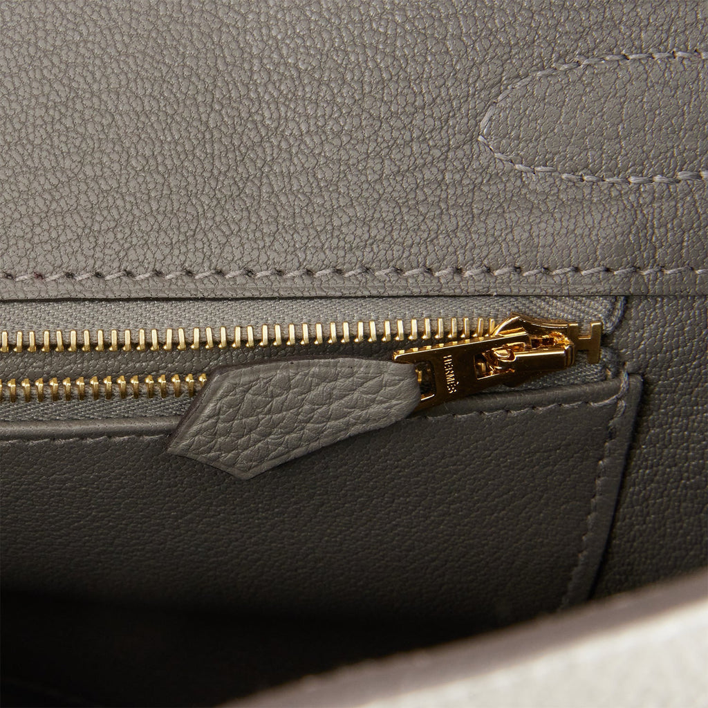 Hermes Birkin 30 Gris Meyer Togo Gold Hardware – Madison Avenue Couture