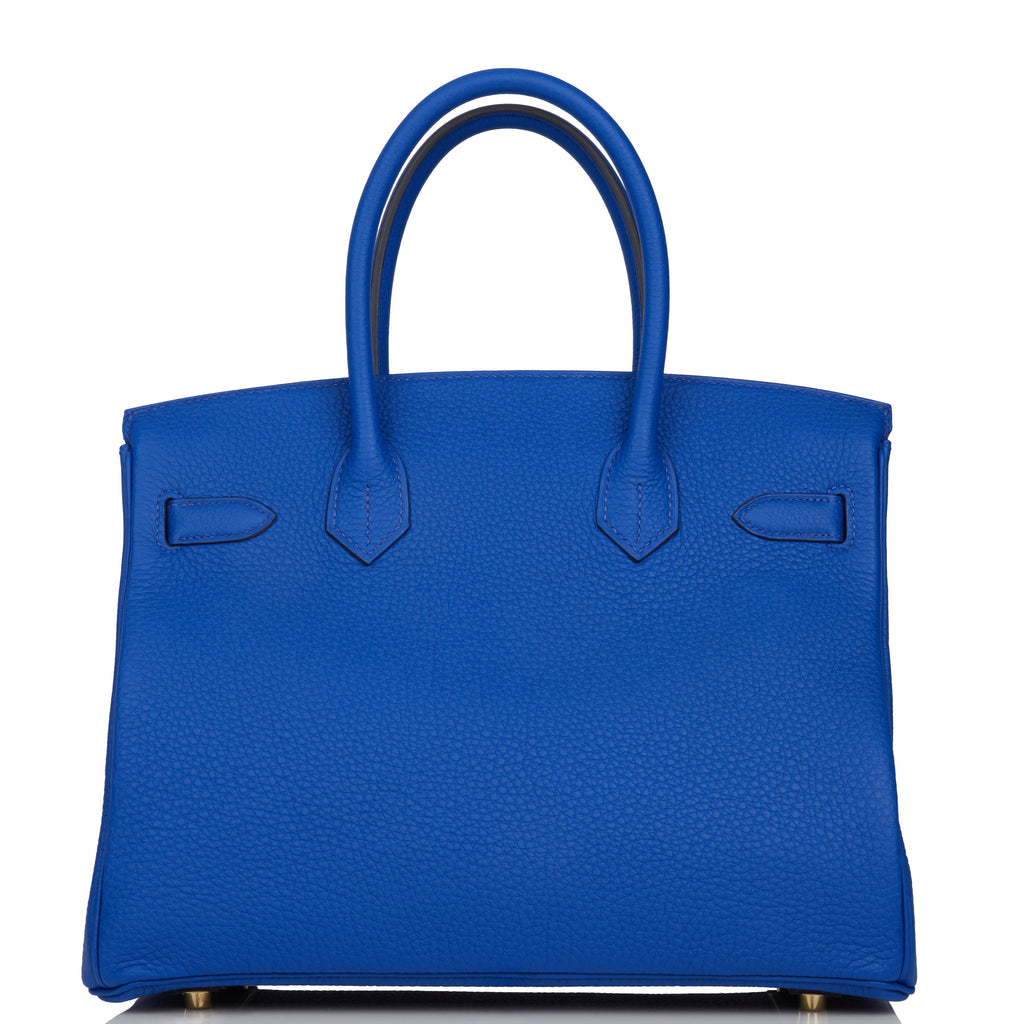 Hermès Royal Blue Togo Birkin 30