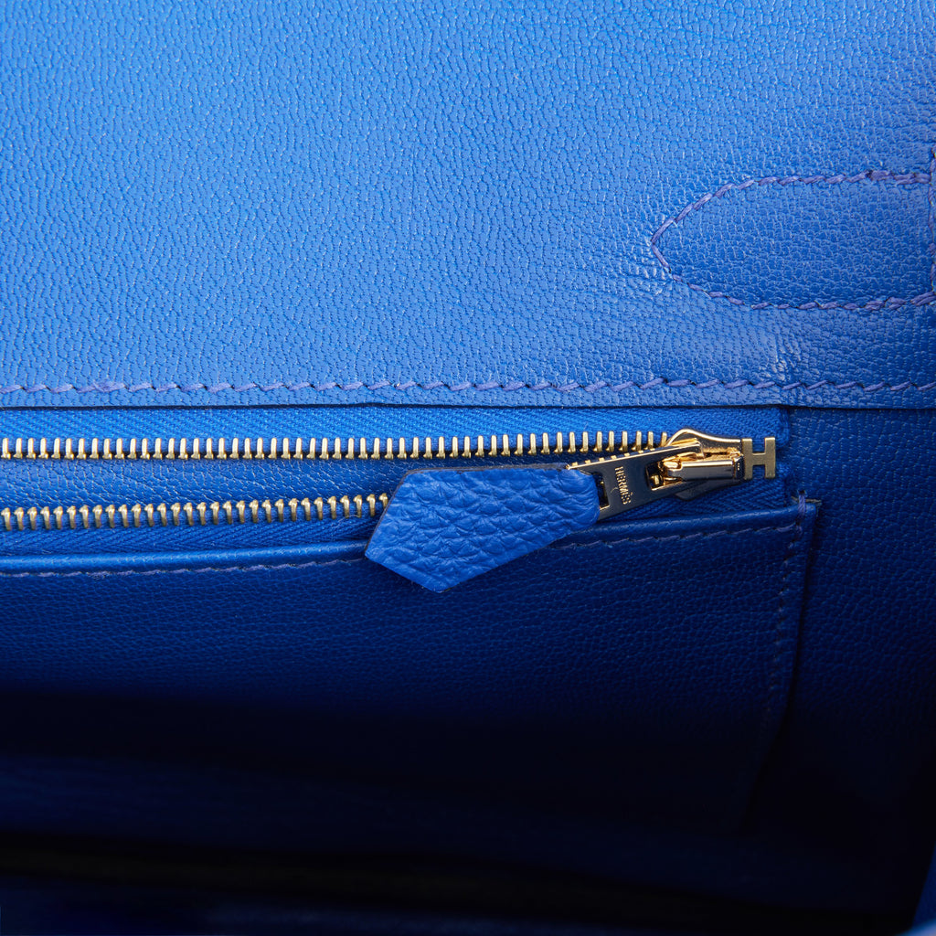 Hermès Bleu Royal Togo Birkin 30 Gold Hardware, 2022 Available For