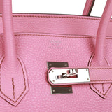 Hermes Special Order Horseshoe 30cm 5P Bubblegum Pink & Vert de, Lot  #58153