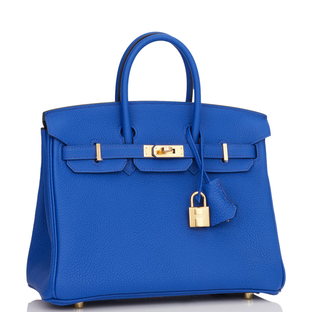 Hermès Blue Royal Togo Birkin 25 Gold Hardware, 2022 Available For