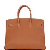 Hermes Birkin 35 Gold Togo Gold Hardware