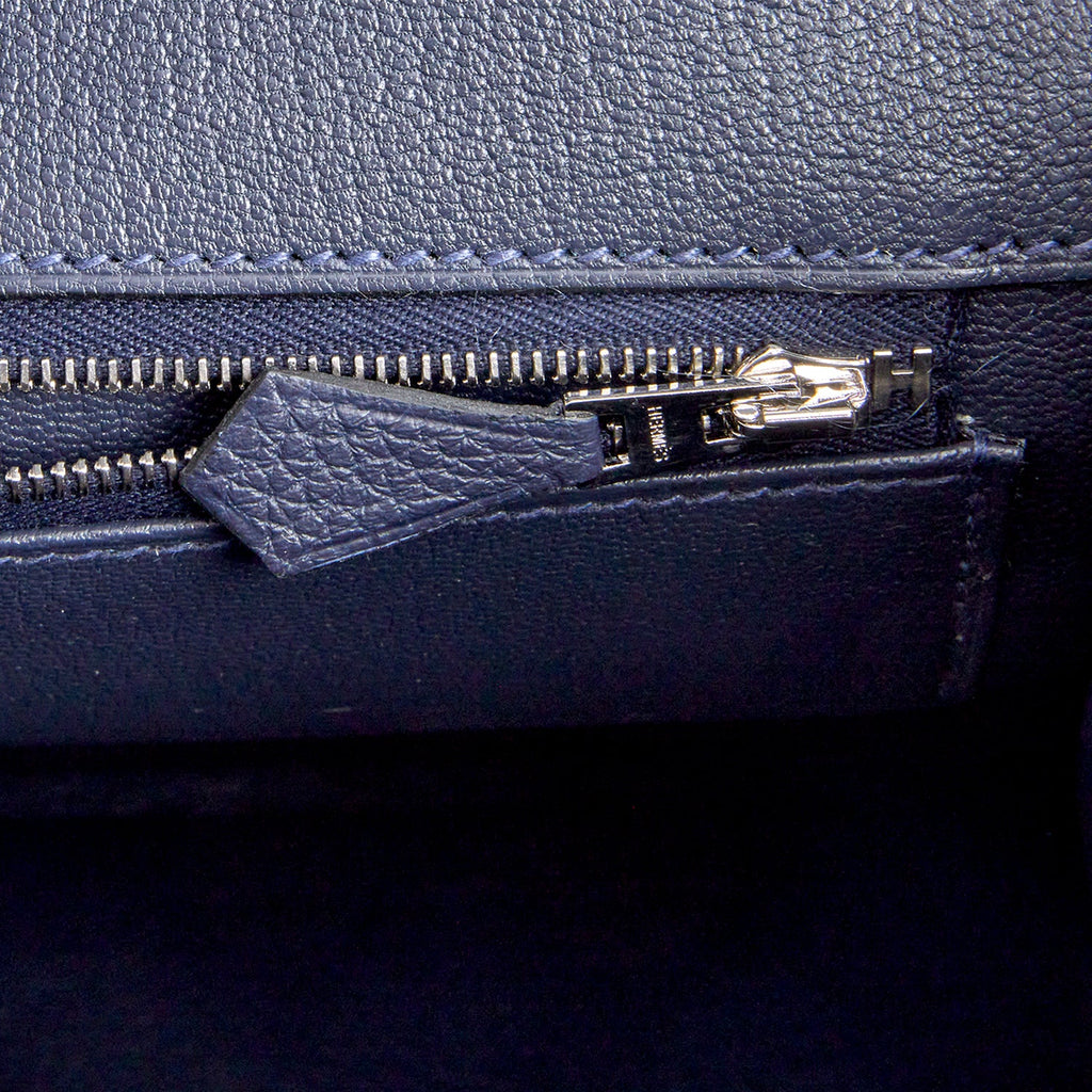 Hermes Birkin 35CM Bag Swift Leather Gold Hardware, 2Z Blue Nuit