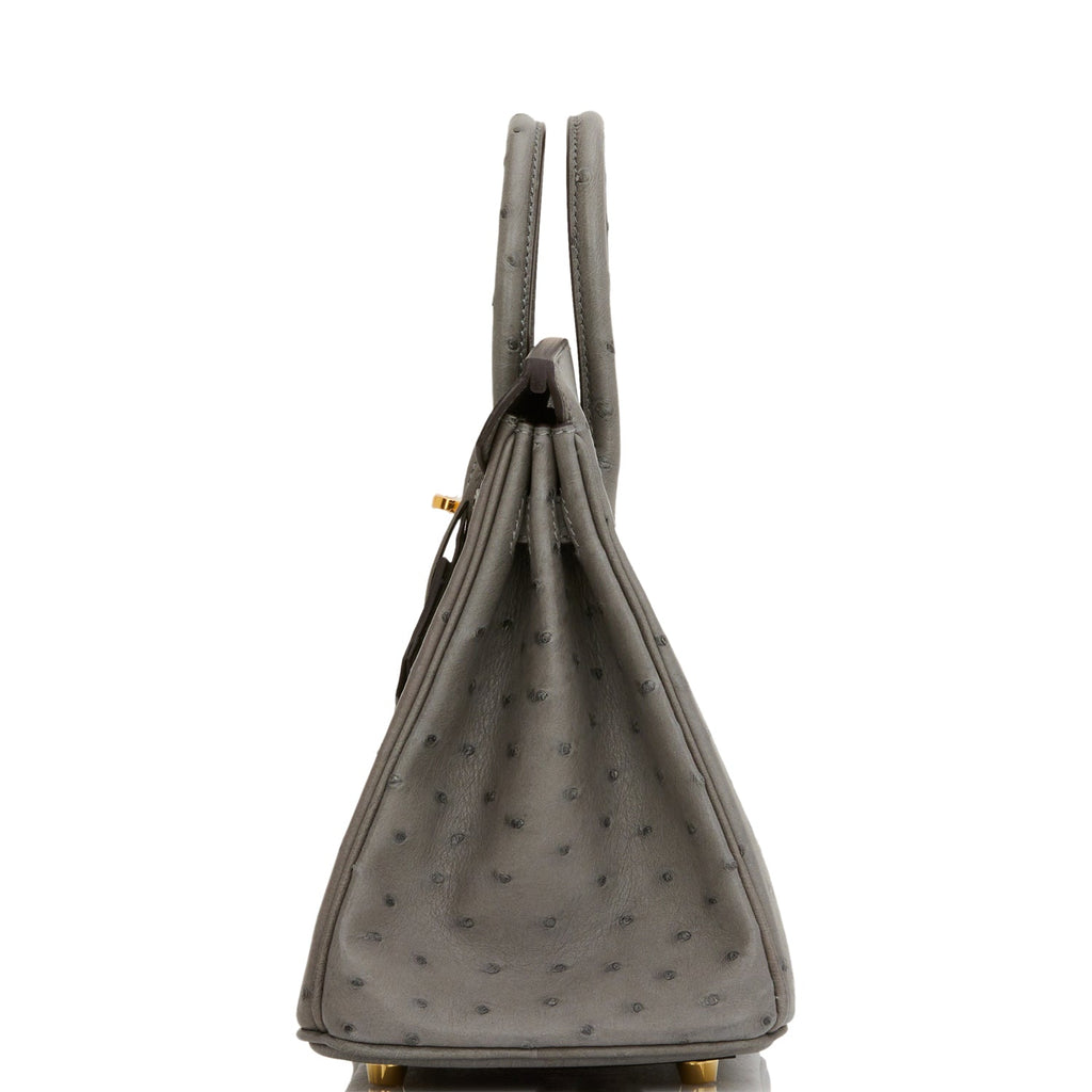 Hermès Grey 2021 Ostrich Birkin 25 | 25cm