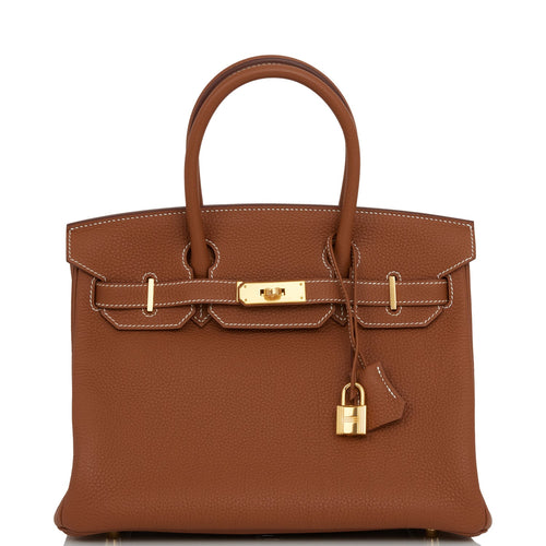 Hermes Birkin 30 Gold Togo Gold Hardware