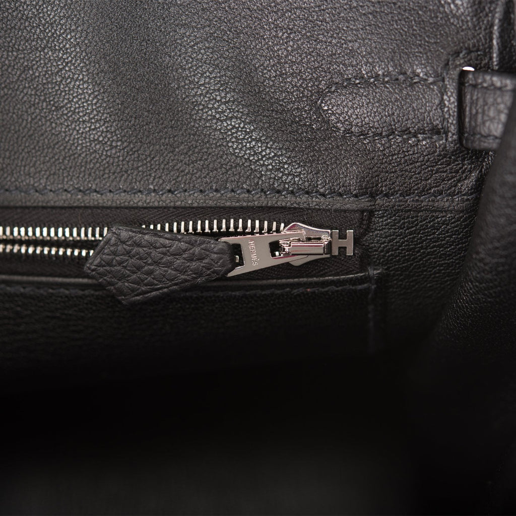 Hermès Birkin 25 Black Togo Palladium Hardware – ZAK BAGS ©️