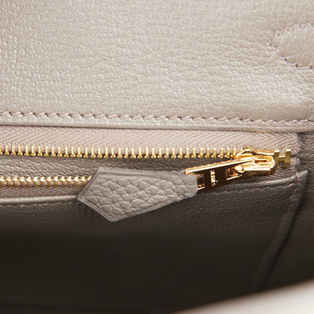 Hermès Birkin 25 Etain Togo with Rose Gold Hardware – ZAK BAGS ©️