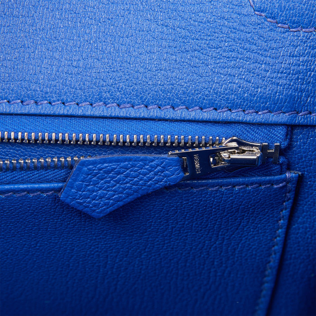 Hermès Blue Lin Togo Birkin 35 Palladium Hardware, 2012 Available For  Immediate Sale At Sotheby's