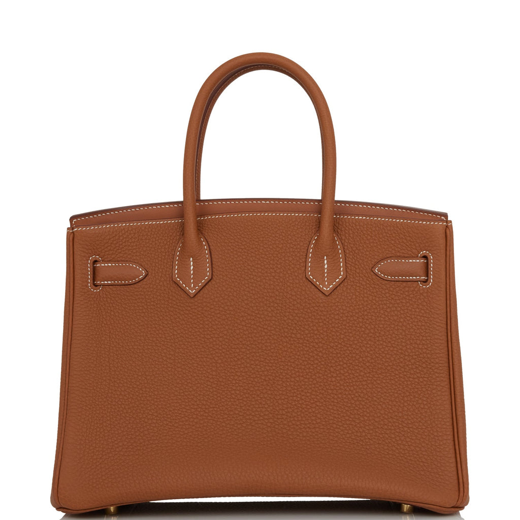 Hermès Swift Tressage Birkin 30 - Red Handle Bags, Handbags - HER544775