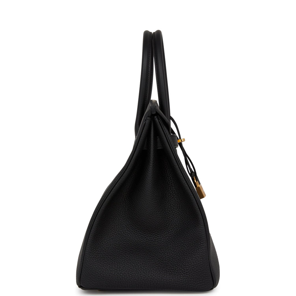 Hermes Birkin 35 Black Togo Gold Hardware – Madison Avenue Couture