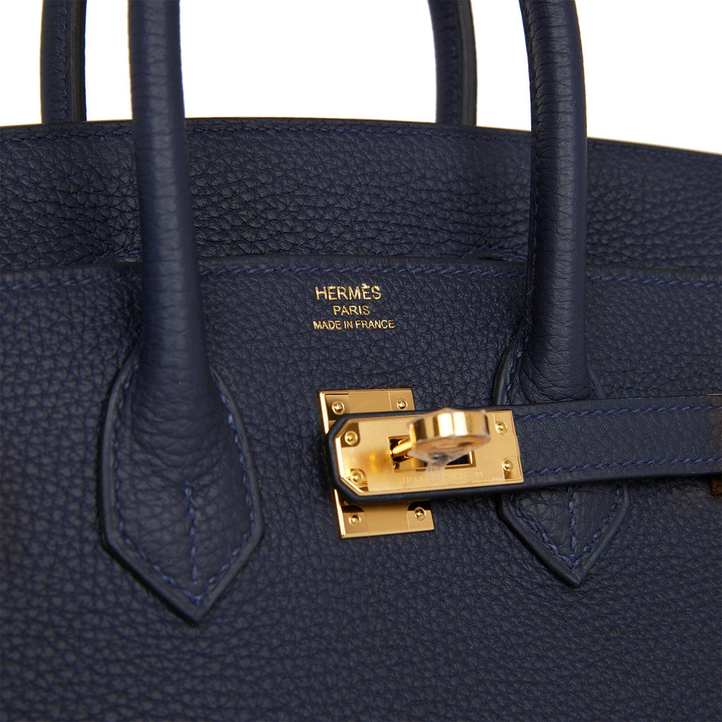Hermès Bleu Nuit Togo Birkin 25 Rose Gold Hardware, 2019 Available For  Immediate Sale At Sotheby's