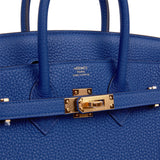 Hermes Birkin 30 Bleu France Togo Gold Hardware – Madison Avenue Couture
