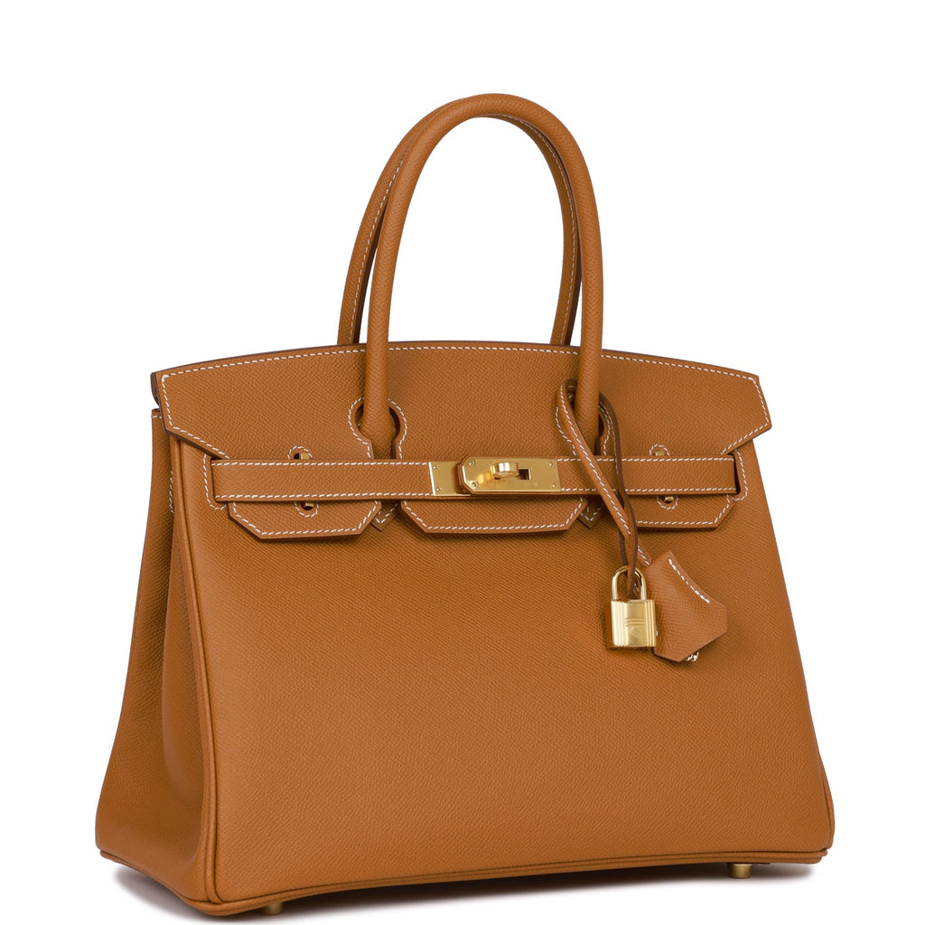 Ginza Xiaoma - Classic Gold Epsom leather Birkin 30 with