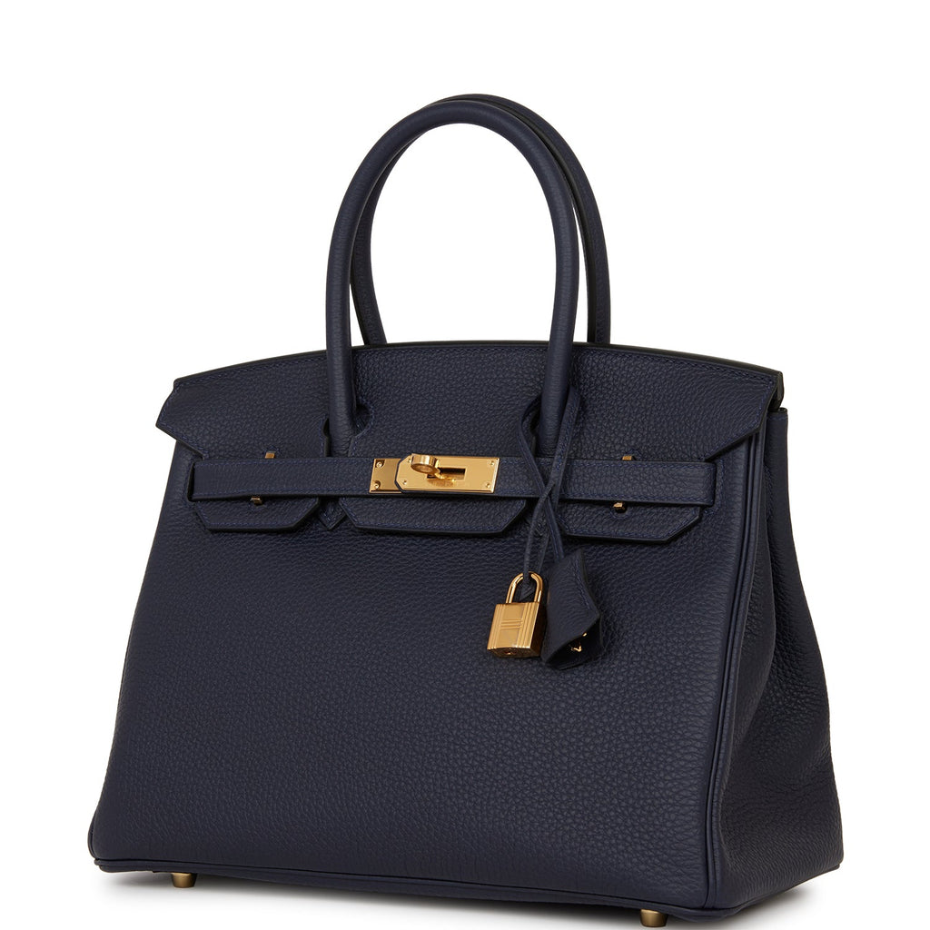 Hermès Birkin Bleu Nuit Togo Handbag
