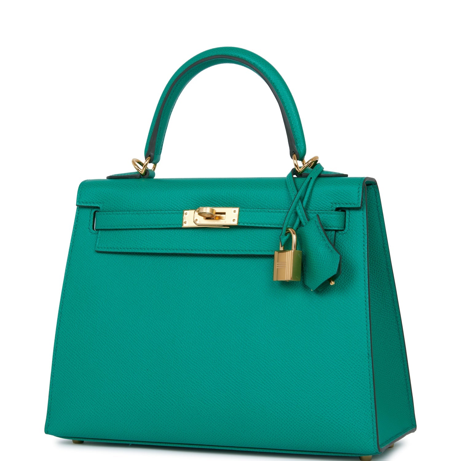 Hermes Kelly Sellier 25 Vert Jade Epsom Gold Hardware – Madison Avenue ...