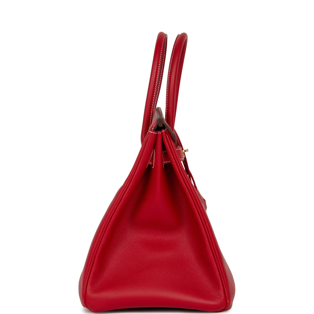 Hermès Birkin 35 Rouge Casaque - Epsom Leather PHW