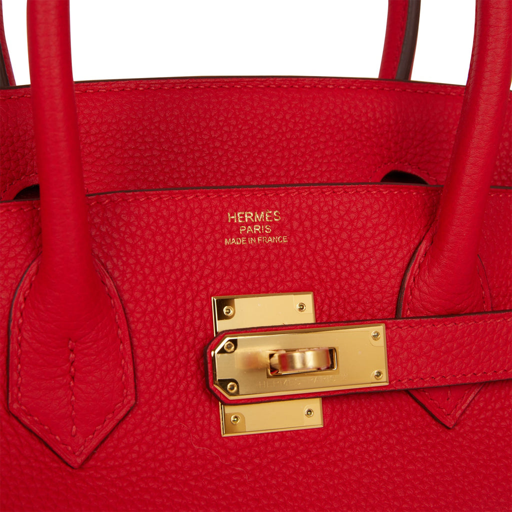 Hermès Birkin 30 Rouge de Coeur Togo Palladium Hardware
